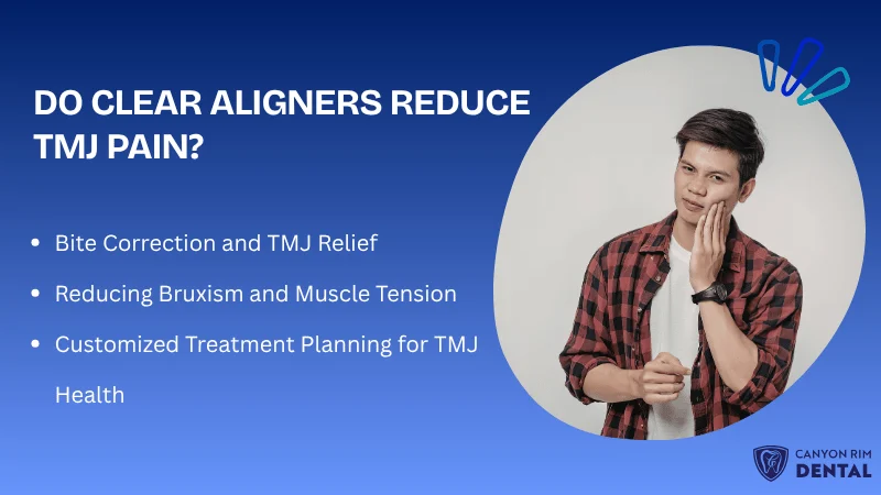 Can Clear Aligners Help Relieve TMJ or Jaw Pain