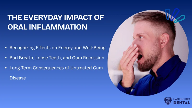 Oral Inflammation's Impact on Daily Life