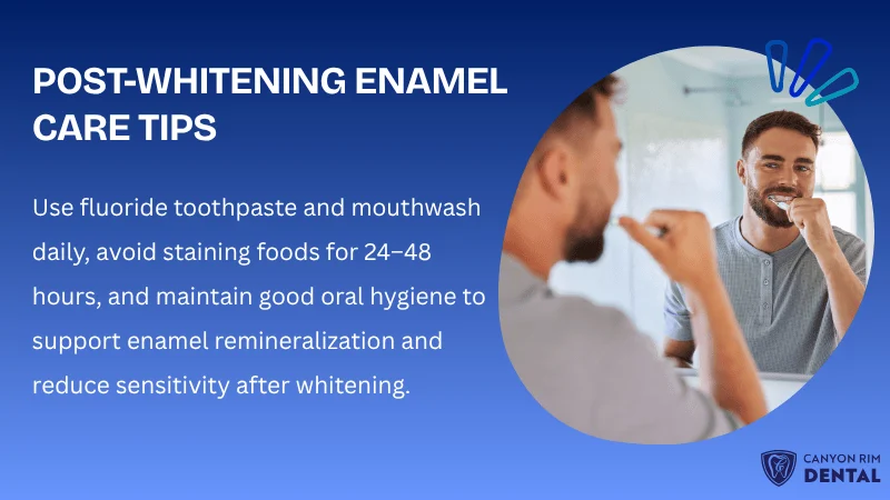 Strengthening and Caring for Your Enamel Post-Whitening